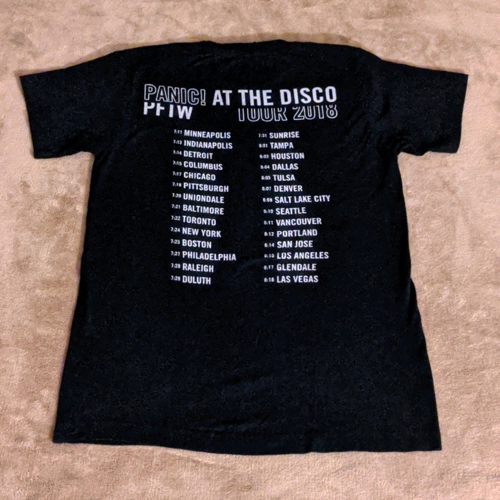 Panic! At The Disco tour tee - Picture 4 of 4